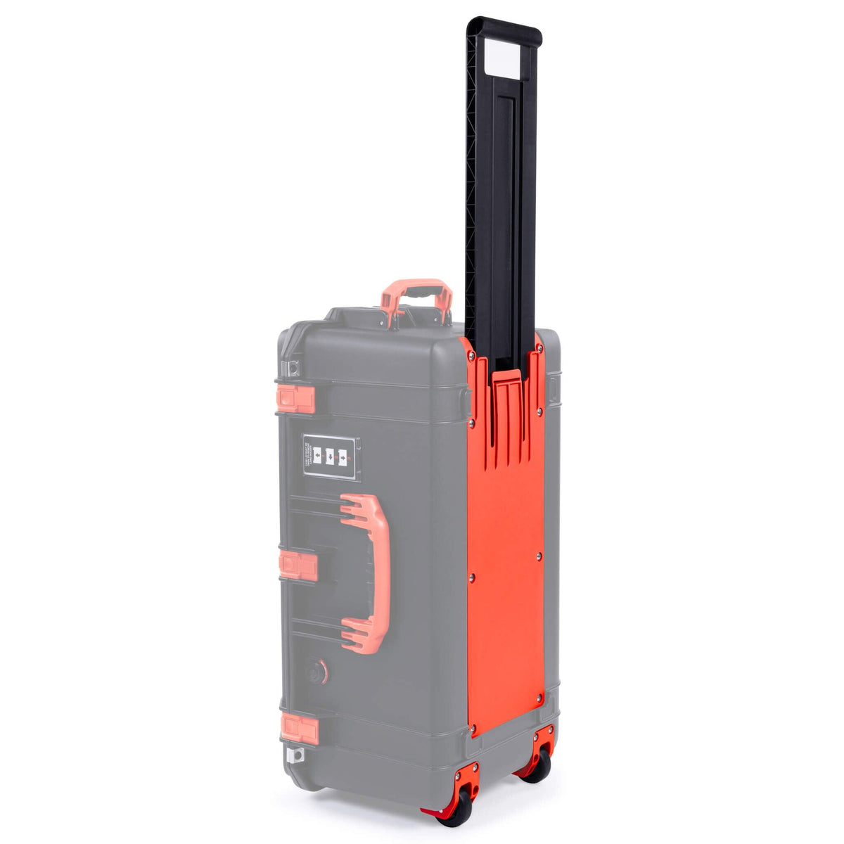 Pelican 1606 Air Replacement Trolley &amp; Wheel Assembly, Orange ColorCase 