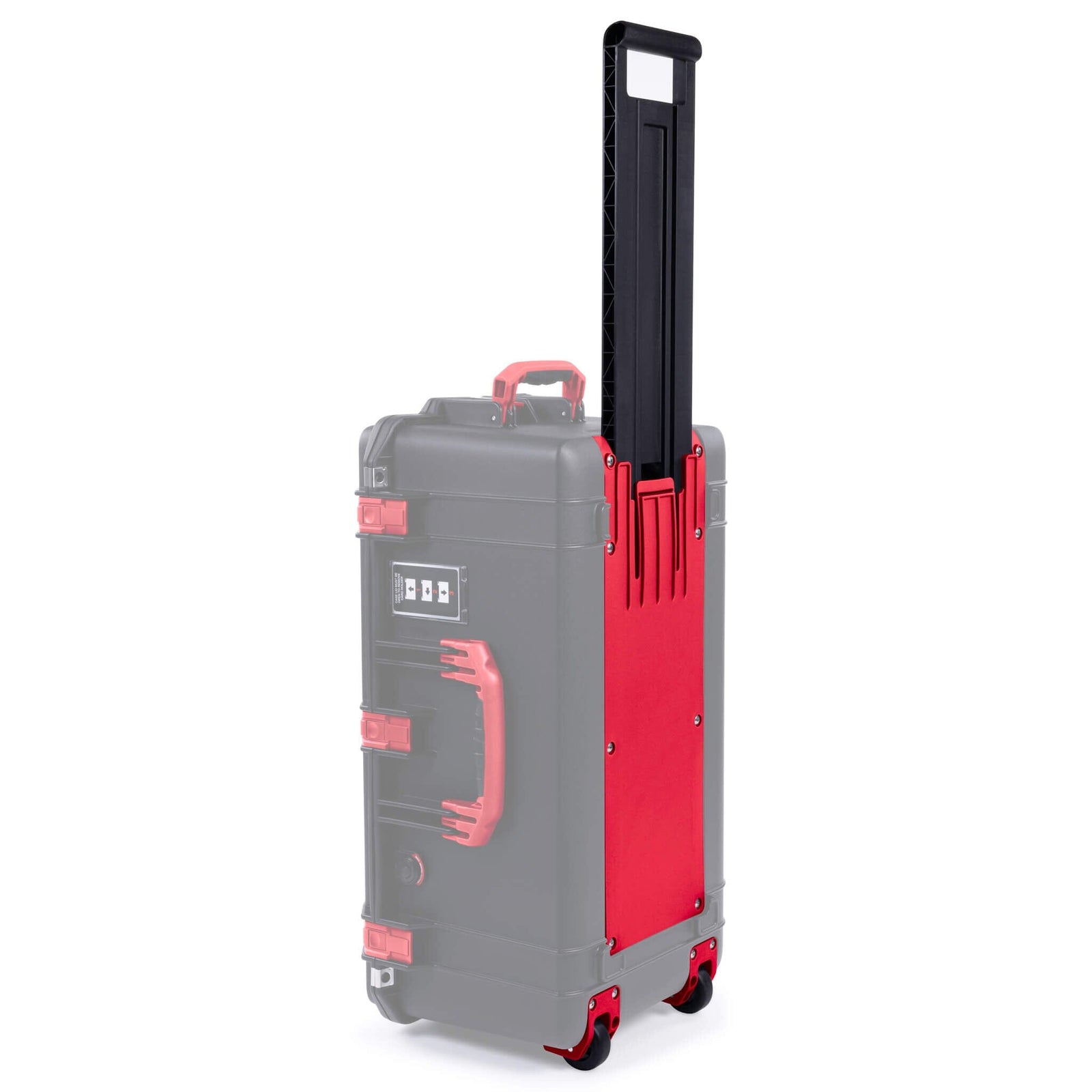 Pelican 1606 Air Replacement Trolley & Wheel Assembly, Red ColorCase 