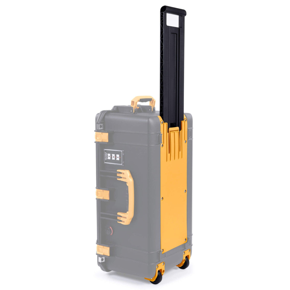 Pelican 1606 Air Replacement Trolley &amp; Wheel Assembly, Yellow ColorCase 