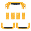 Pelican 1607 Air Replacement Handles & Latches, Yellow (Set of 3 Handles, 4 Latches) ColorCase