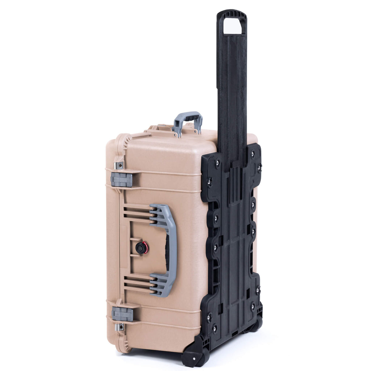 Pelican 1610 Case, Desert Tan with Silver Handles and Latches