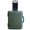 Pelican 1610 Case, OD Green with Blue Handles and Latches ColorCase