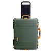 Pelican 1610 Case, OD Green with Yellow Handles and Latches ColorCase