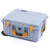 Pelican 1610 Case, Silver with Yellow Handles and Latches ColorCase 