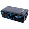 Pelican 1615 Air Case, Black with Blue Handles & Latches ColorCase