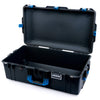 Pelican 1615 Air Case, Black with Blue Handles & Latches None (Case Only) ColorCase 016150-0000-110-121