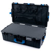 Pelican 1615 Air Case, Black with Blue Handles & Latches ColorCase