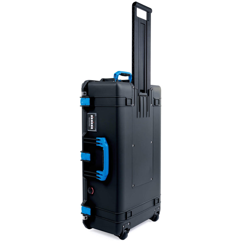 Pelican 1615 Air Case, Black with Blue Handles & Latches