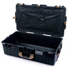 Pelican 1615 Air Case, Black with Desert Tan Handles & Latches Combo-Pouch Lid Organizer Only ColorCase 016150-0300-110-311