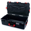 Pelican 1615 Air Case, Black with Red Handles & Latches Combo-Pouch Lid Organizer Only ColorCase 016150-0300-110-321