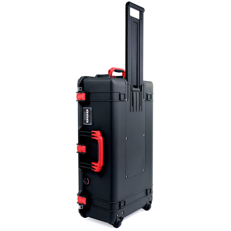 Pelican 1615 Air Case, Black with Red Handles & Latches