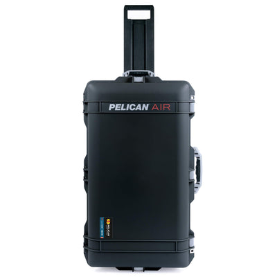 Pelican 1615 Air Case, Black with Silver Handles & Latches ColorCase