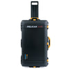 Pelican 1615 Air Case, Black with Yellow Handles & Latches ColorCase