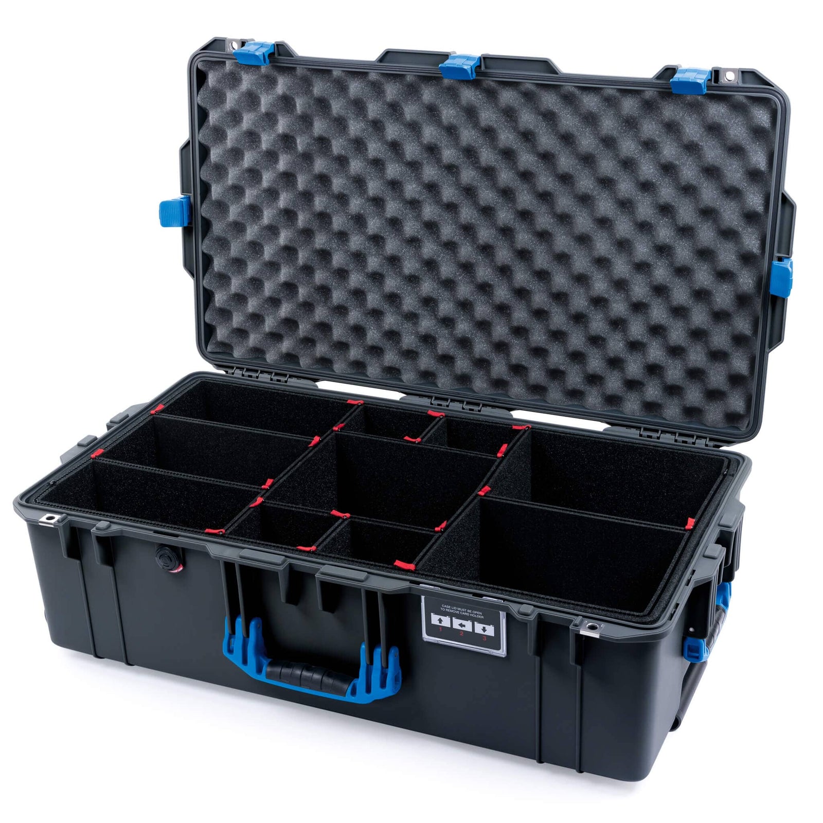 Pelican 1615 Air Case - Charcoal & Blue