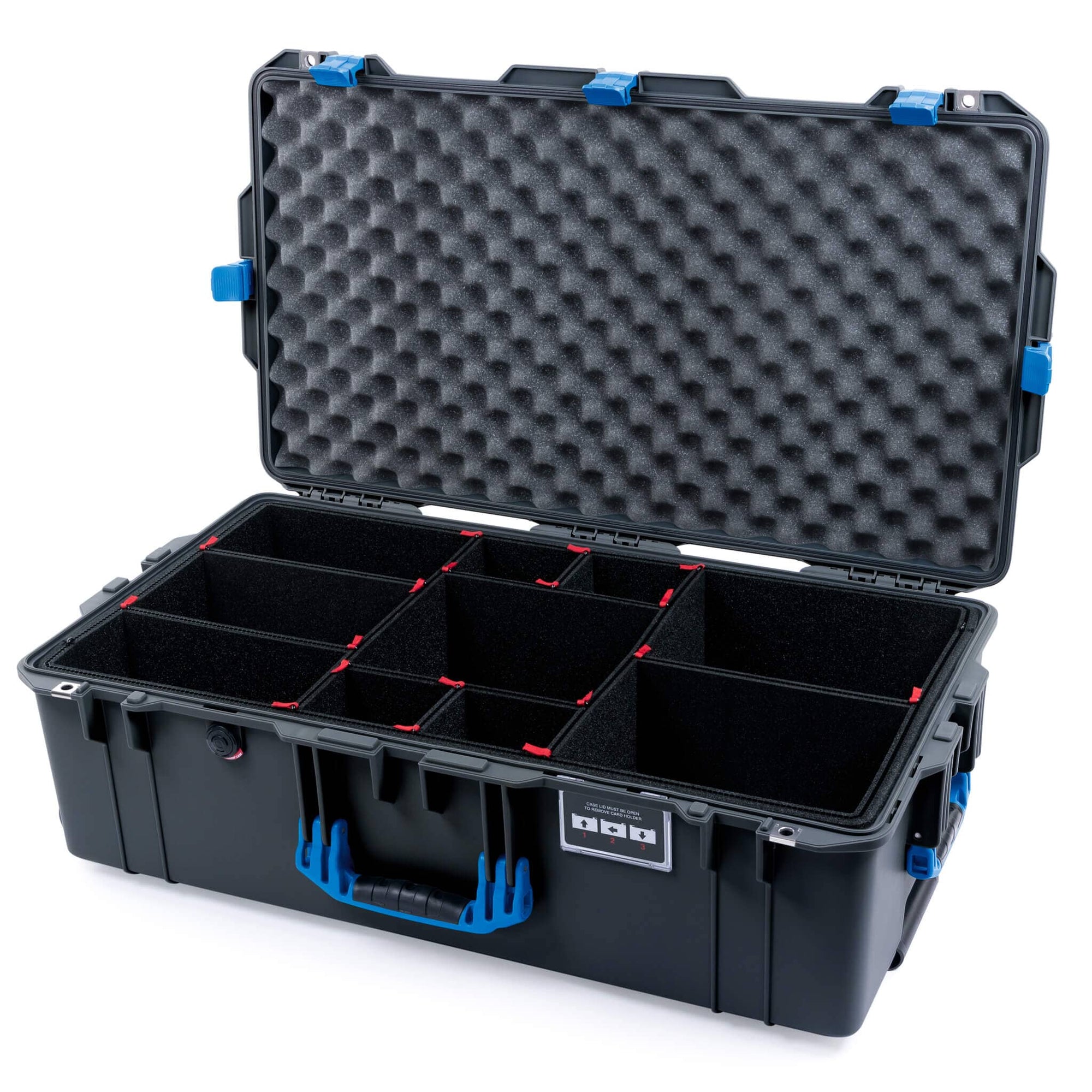 Pelican 1615 Air Case - Charcoal & Blue