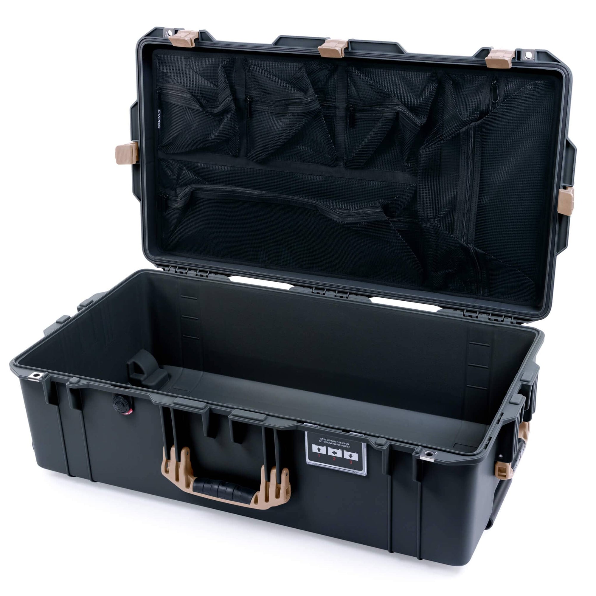 Pelican 1615 Air Case - Charcoal & Desert Tan