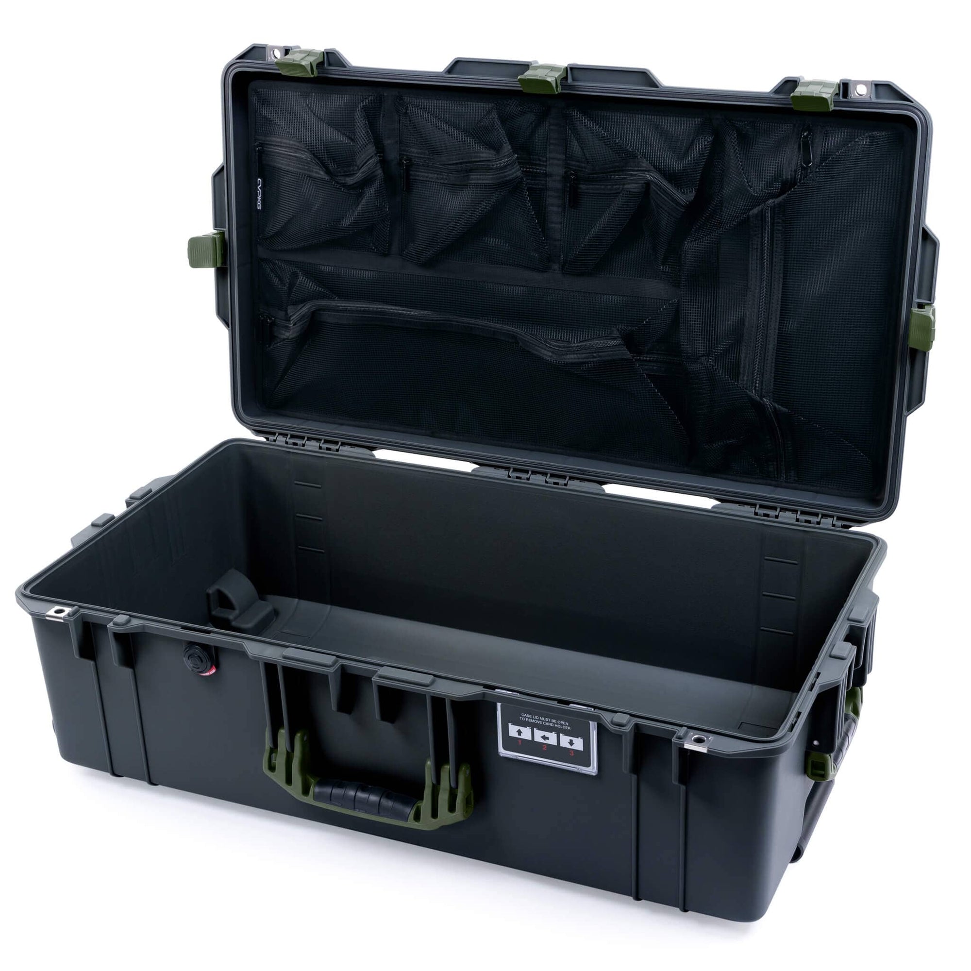 Pelican 1615 Air Case - Charcoal & OD Green