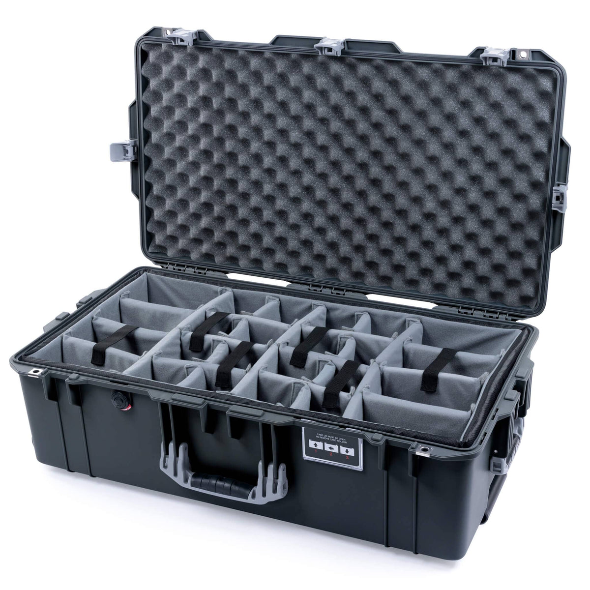 Pelican 1615 Air Case - Charcoal &amp; Silver