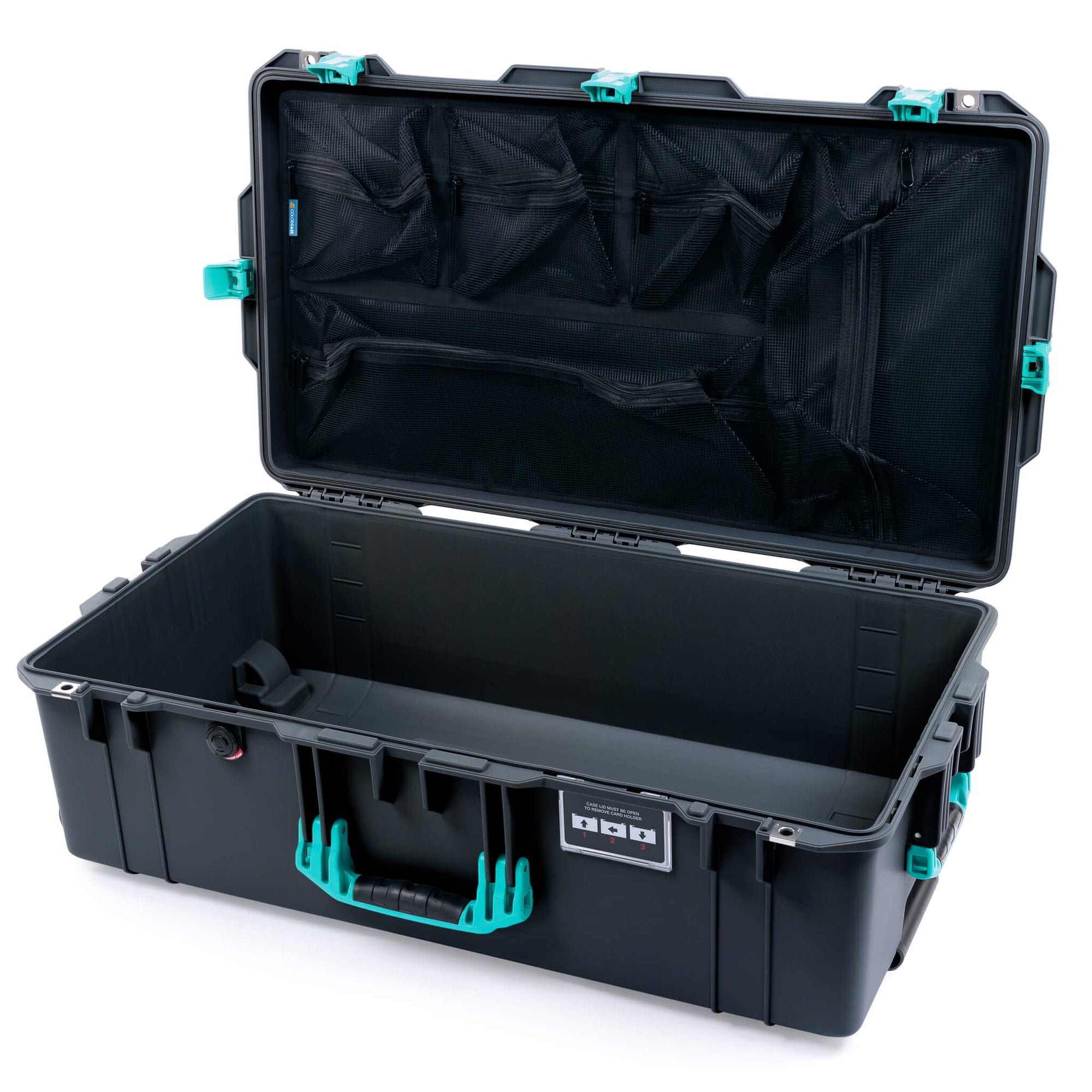 Pelican 1615 Air Case - Charcoal & Teal
