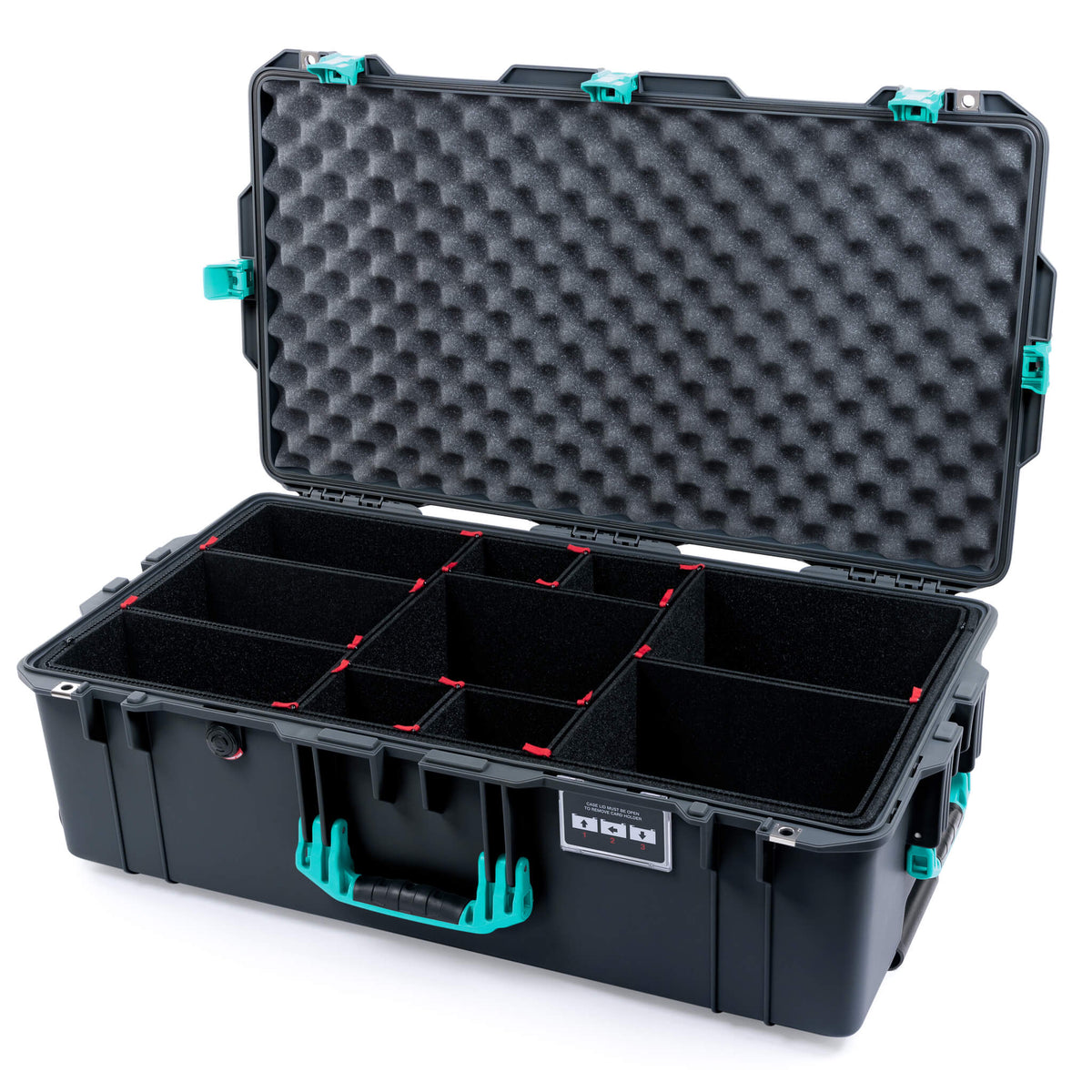 Pelican 1615 Air Case - Charcoal &amp; Teal