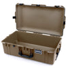 Pelican 1615 Air Case, Dark Desert Dirt with Black Handles & Latches None (Case Only) ColorCase 016150-0000-580-111