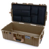 Pelican 1615 Air Case, Dark Desert Dirt with Desert Tan Handles & Latches ColorCase