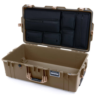 Pelican 1615 Air Case, Dark Desert Dirt with Desert Tan Handles & Latches ColorCase