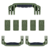 Pelican 1615 Air Replacement Handles & Latches, OD Green (Set of 3 Handles, 5 Latches) ColorCase