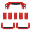 Pelican 1615 Air Replacement Handles & Latches, Red (Set of 3 Handles, 5 Latches) ColorCase