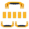 Pelican 1615 Air Replacement Handles & Latches, Yellow (Set of 3 Handles, 5 Latches) ColorCase
