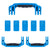 Pelican 1615 Air Replacement Handles & Latches, Blue (Set of 3 Handles, 5 Latches) ColorCase 