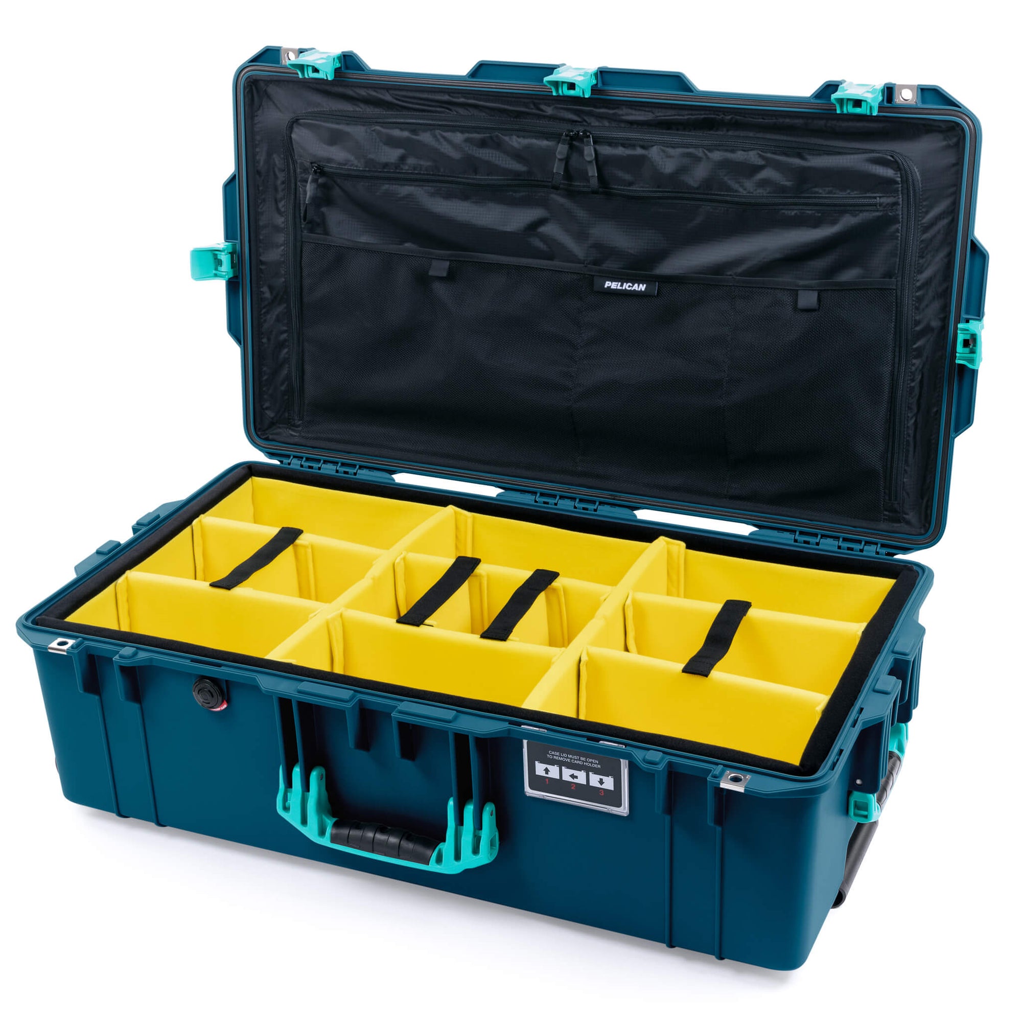Pelican 1615 Air Case - Indigo & Teal Trolley