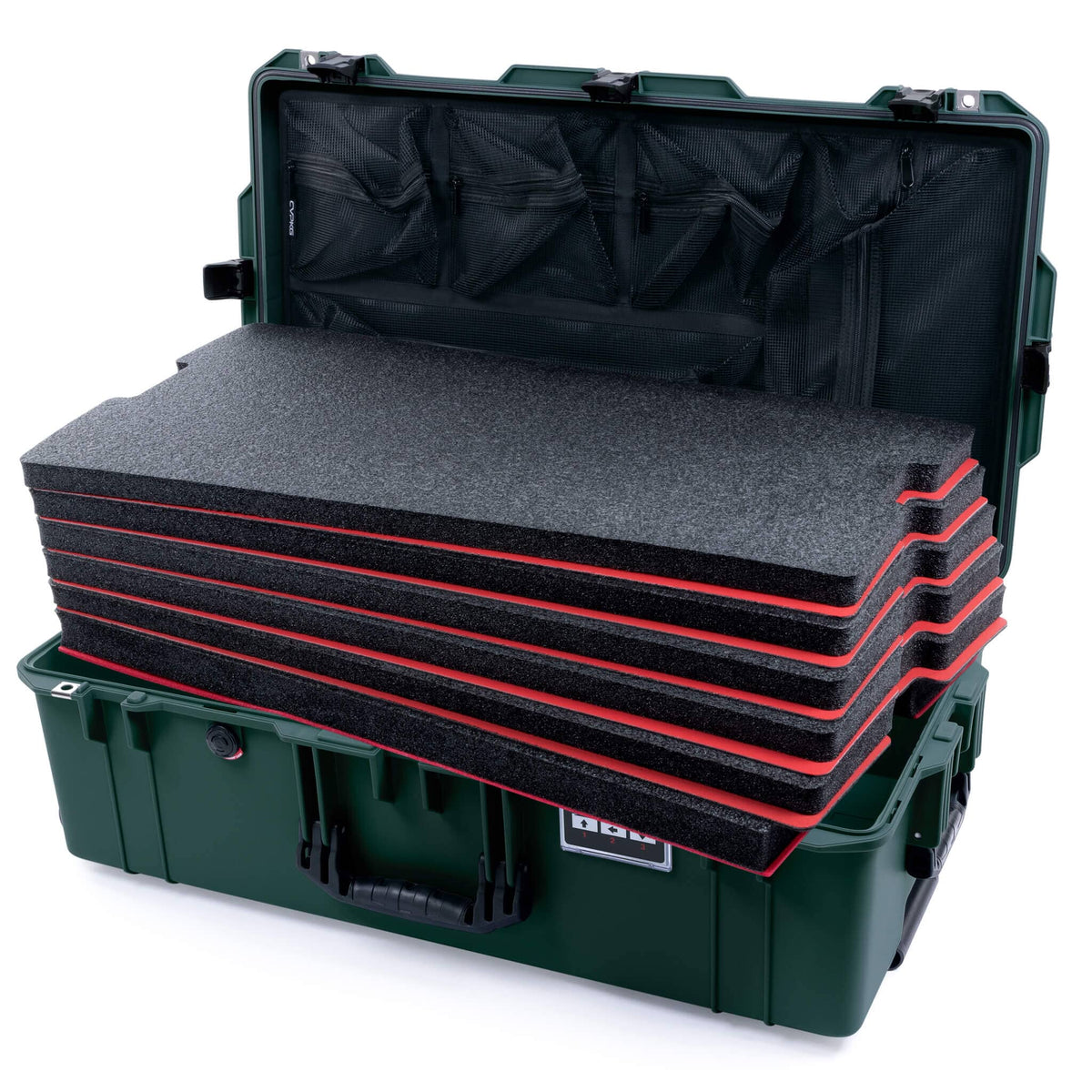 Pelican 1615 Air Case - Trekking Green &amp; Black