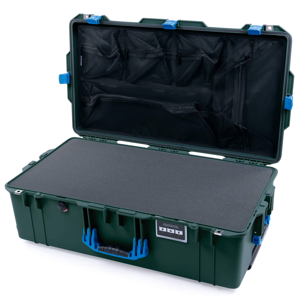 Pelican 1615 Air Case - Trekking Green &amp; Blue