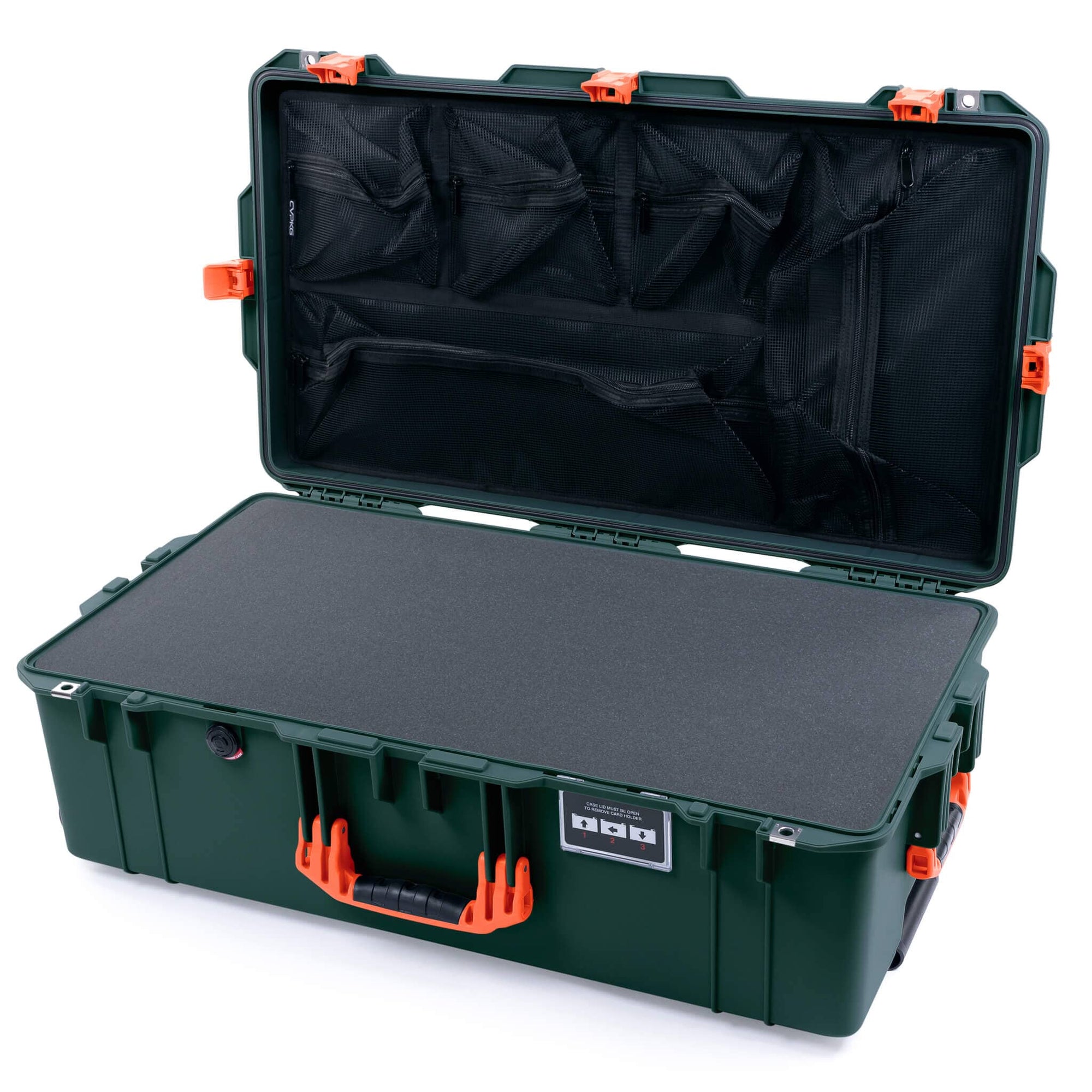 Pelican 1615 Air Case - Trekking Green & Orange