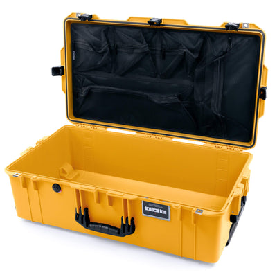 Pelican 1615 Air Case - Yellow & Black TSA Latches