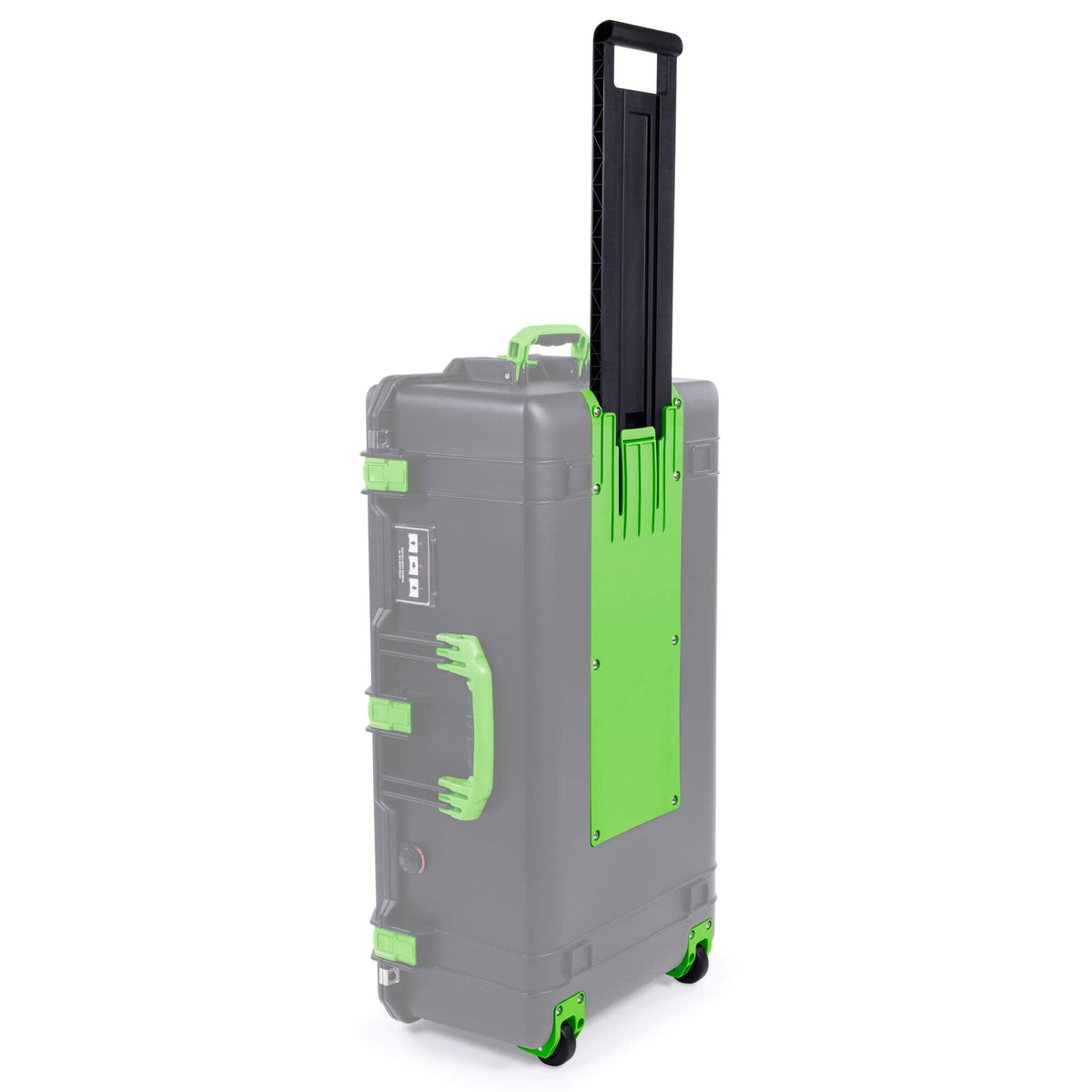 Pelican 1615 Air Replacement Trolley &amp; Wheel Assembly, Lime Green ColorCase 