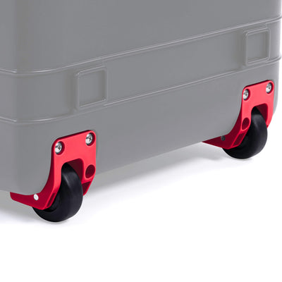 Pelican 1615 Air Replacement Trolley & Wheel Assembly, Red ColorCase