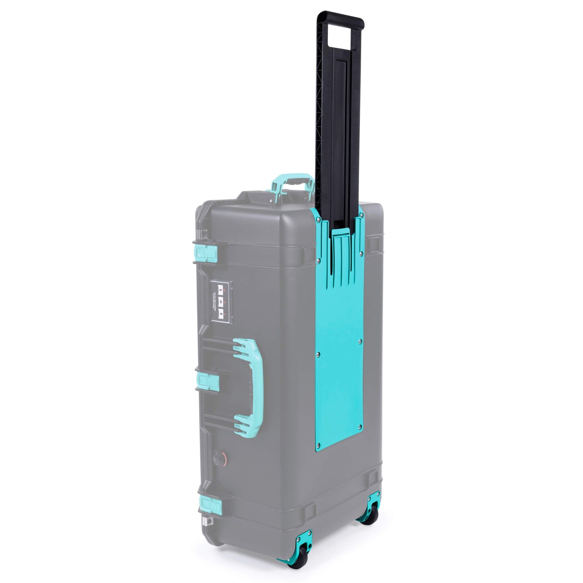 Pelican 1615 Air Replacement Trolley & Wheel Assembly, Teal ColorCase 