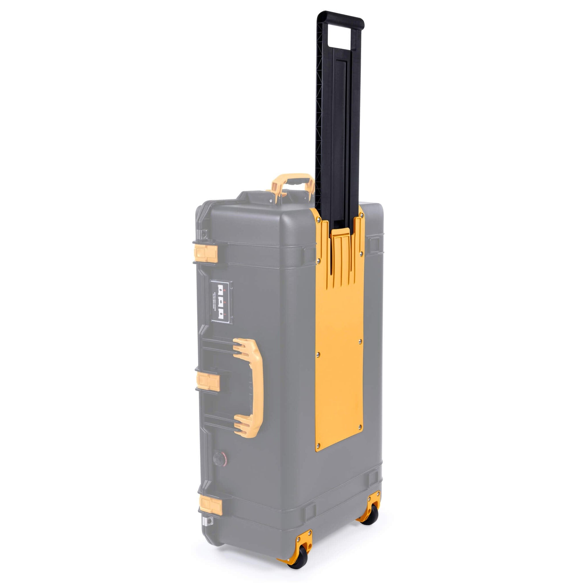 Pelican 1615 Air Replacement Trolley & Wheel Assembly, Yellow ColorCase 