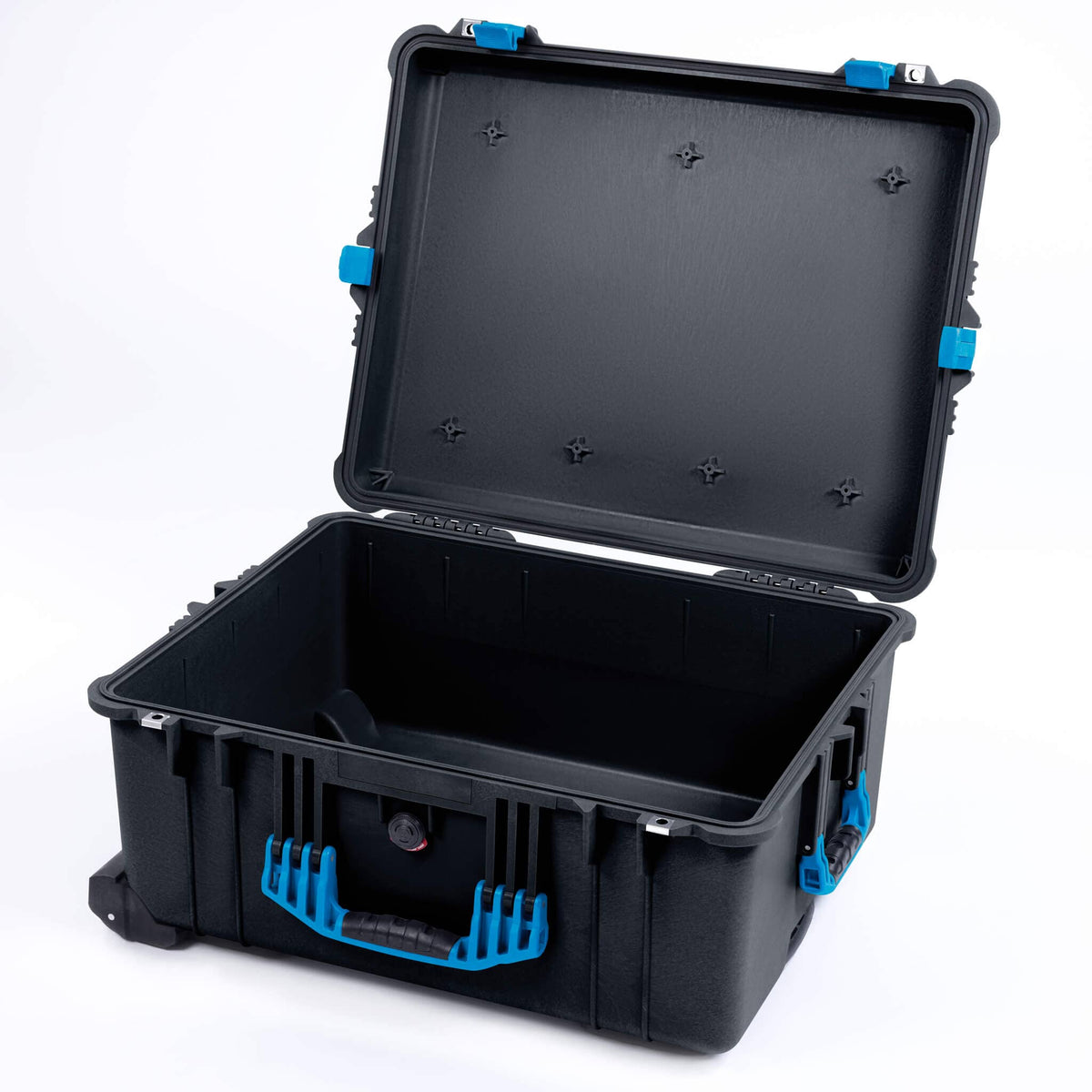 Pelican 1620 Case, Black with Blue Handles &amp; Latches None (Case Only) ColorCase 016200-0000-110-120