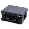 Pelican 1620 Case, Black with OD Green Handles & Latches