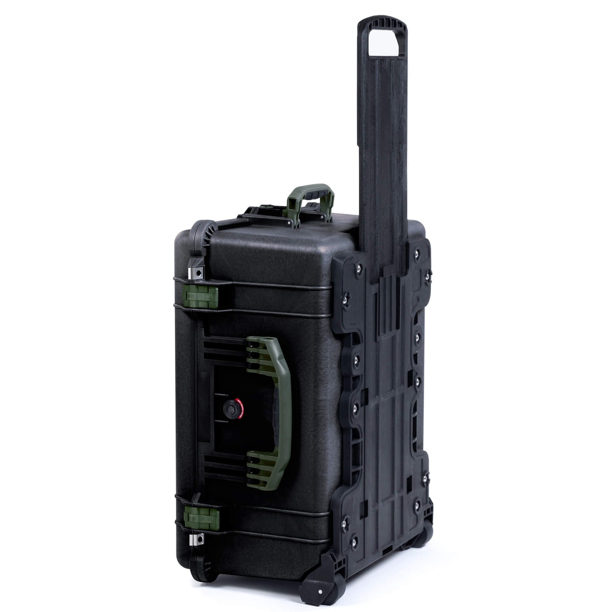 Pelican 1620 Case, Black with OD Green Handles &amp; Latches ColorCase 