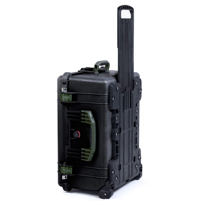 Pelican 1620 Case, Black with OD Green Handles & Latches