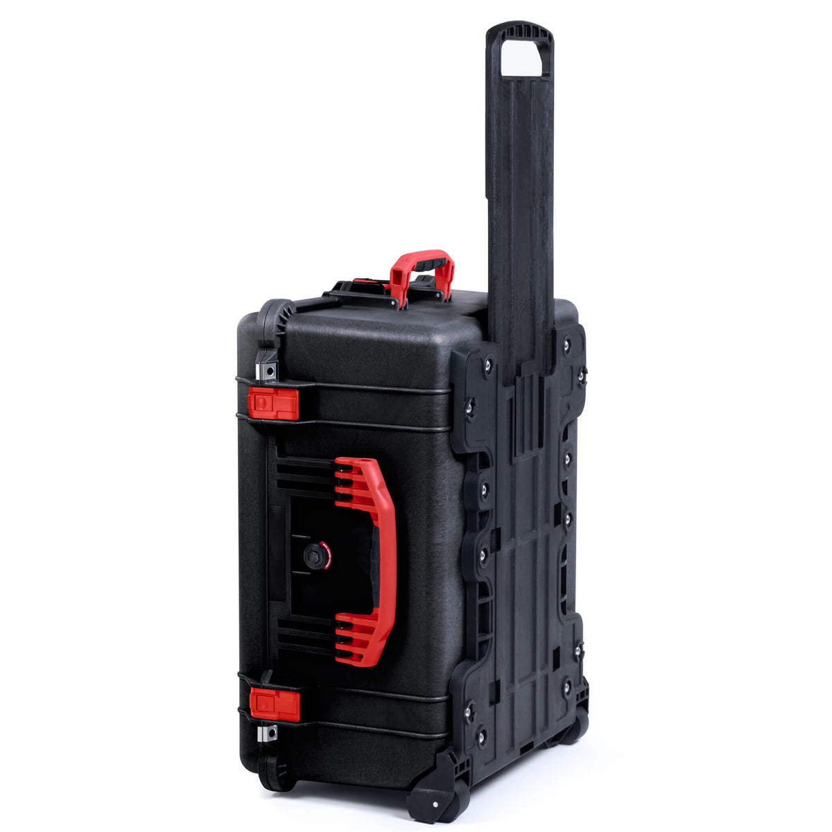Pelican 1620 Case, Black with Red Handles &amp; Push-Button Latches ColorCase 