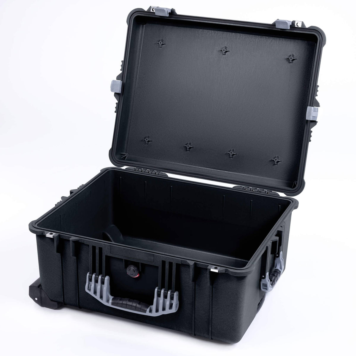 Pelican 1620 Case, Black with Silver Handles &amp; Latches ColorCase 
