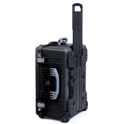 Pelican 1620 Case, Black with Silver Handles & Latches ColorCase