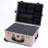 Pelican 1620 Case, Desert Tan with Black Handles & Push-Button Latches ColorCase