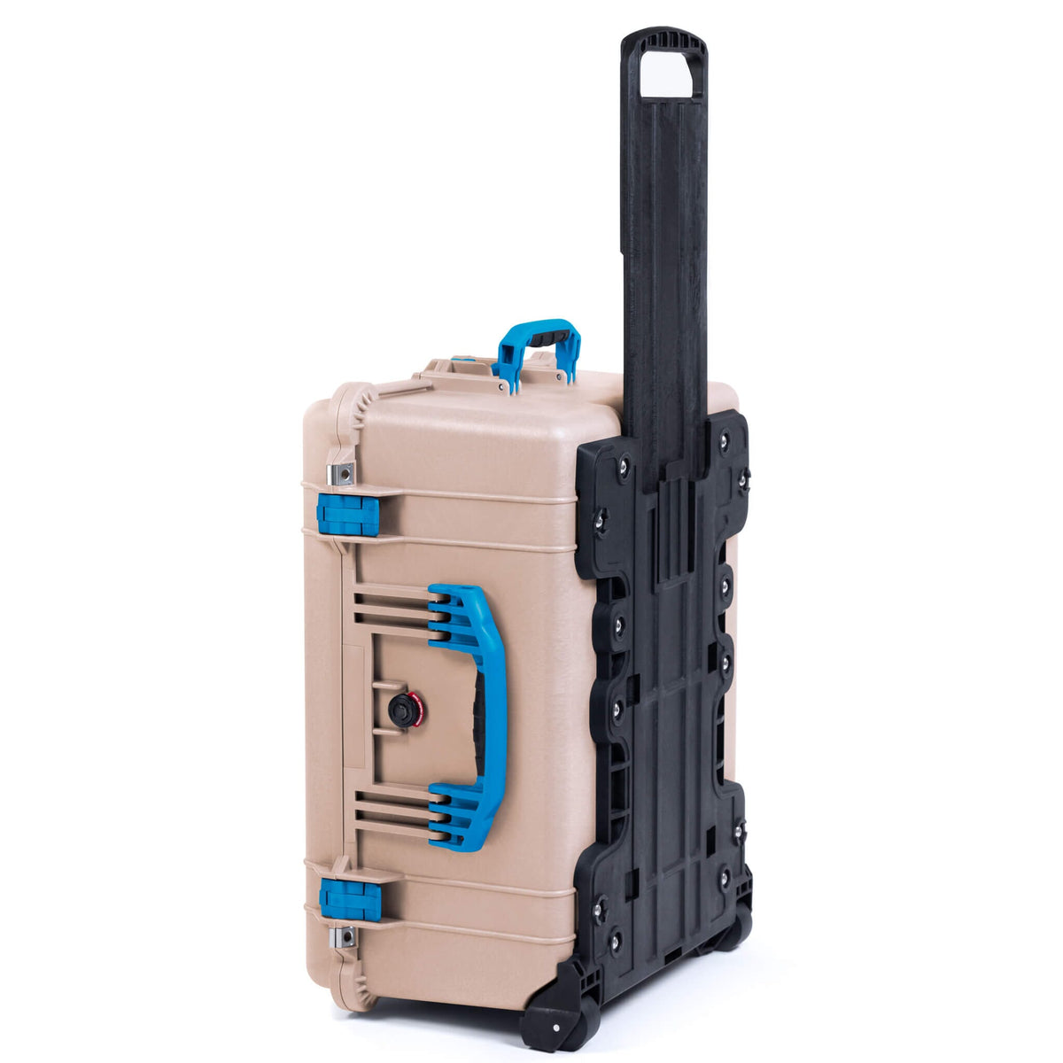 Pelican 1620 Case, Desert Tan with Blue Handles &amp; Latches ColorCase 