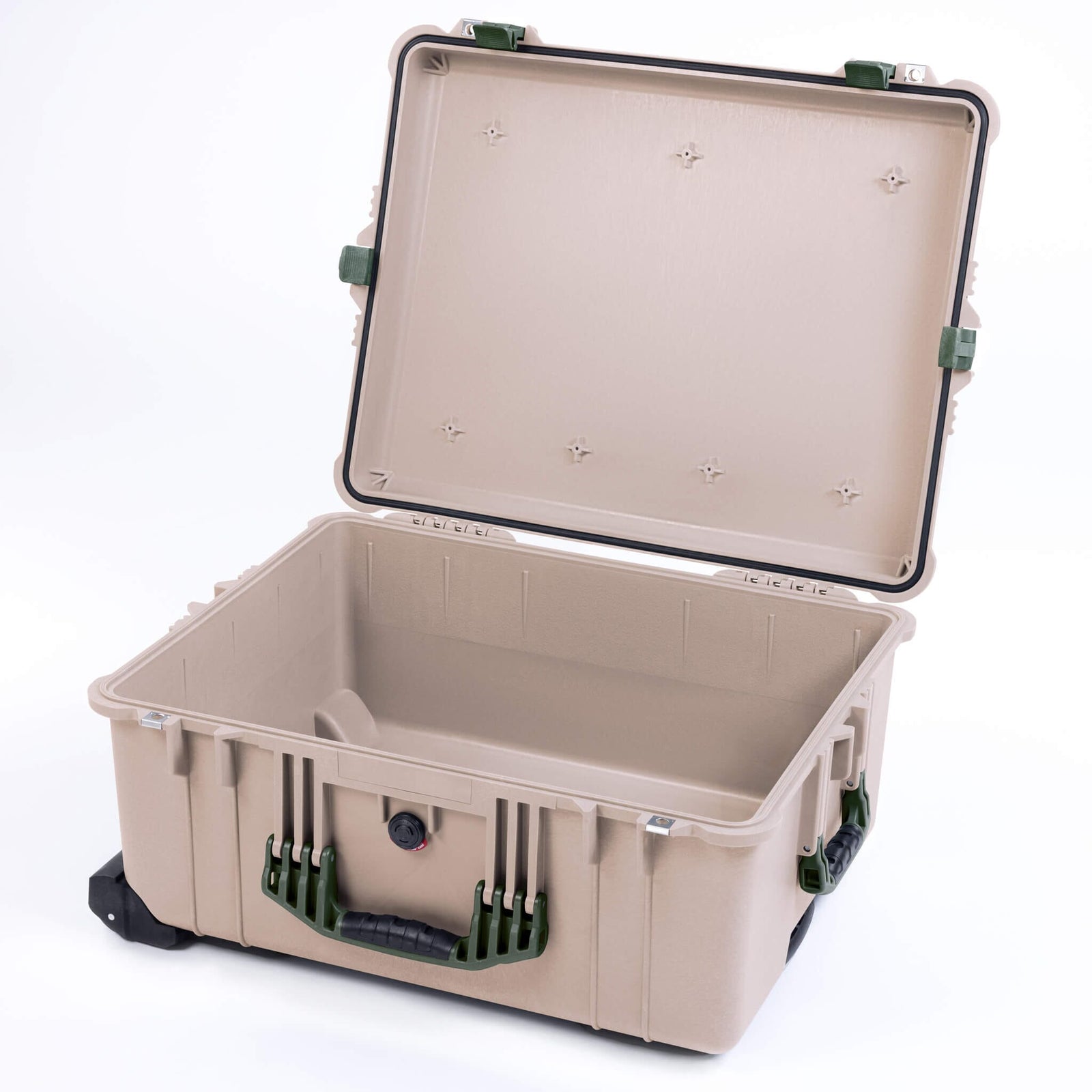 Pelican 1620 Case, Desert Tan with OD Green Handles & Latches ColorCase 